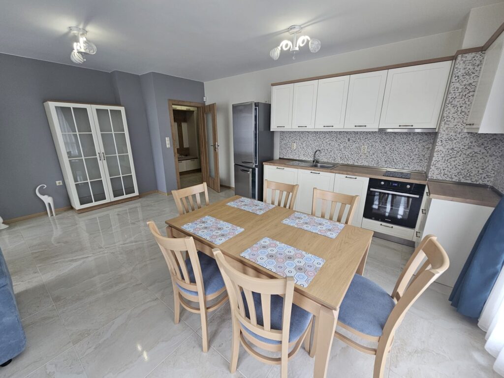 One bedroom apartments in a new closed building complex