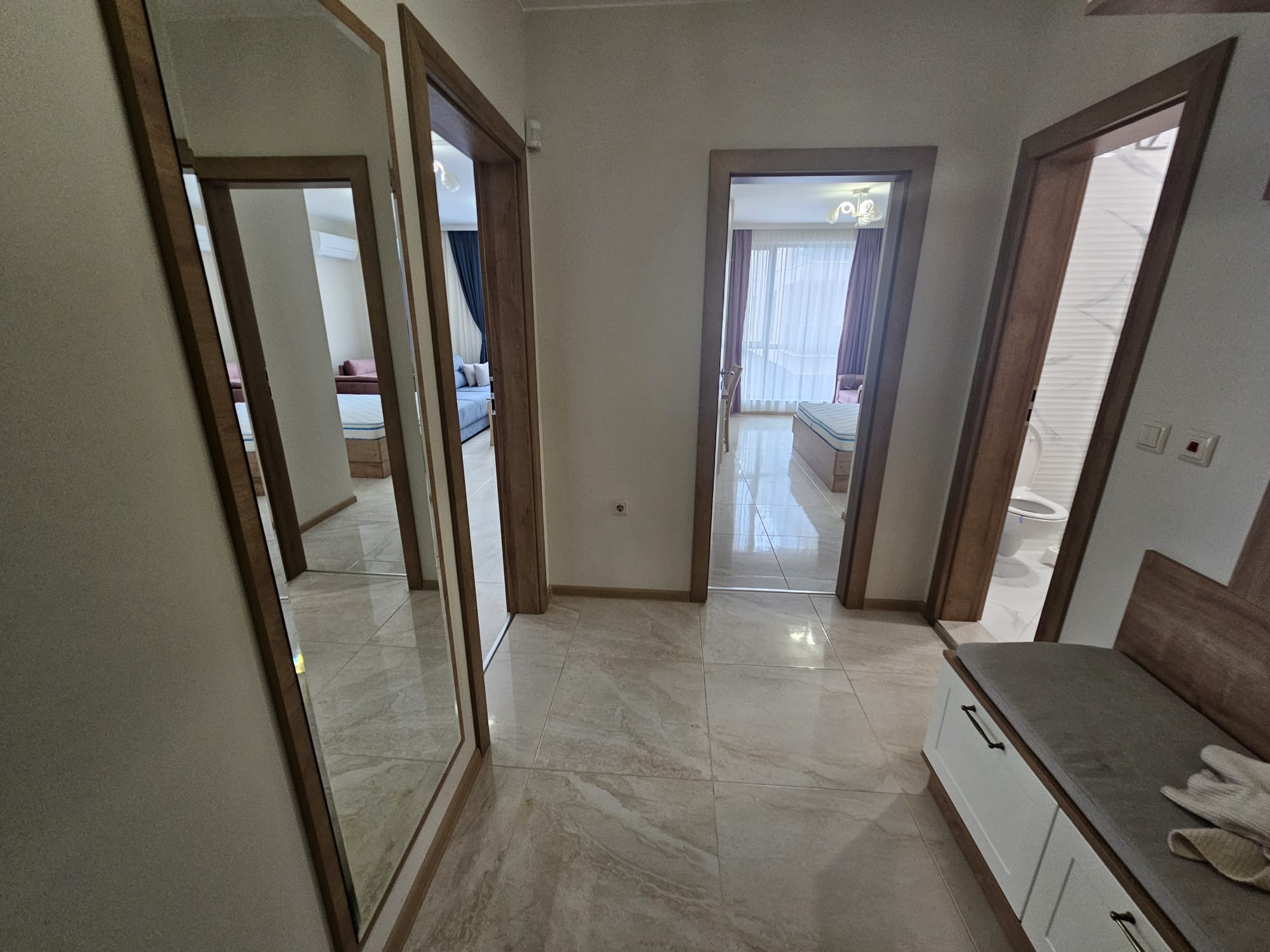 One bedroom apartments in a new closed building complex — снимка 3 (Hristo Smirnenski, Пловдив)
