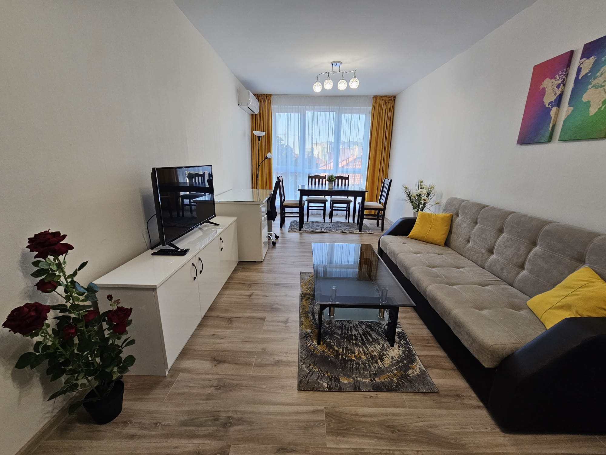 3 identical one bedroom apartments in Kavala Building Complex