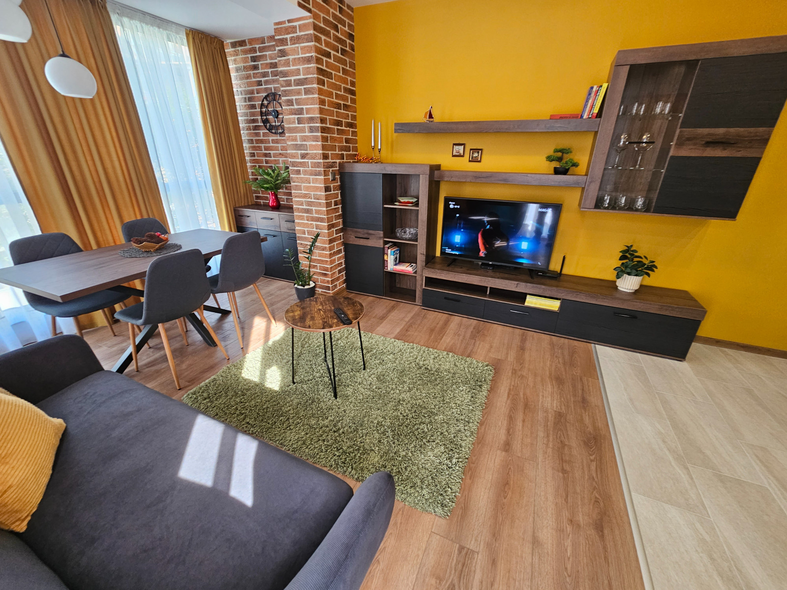 Luxury 1-bedroom apartment — снимка 9 (Karshiyaka, Пловдив)